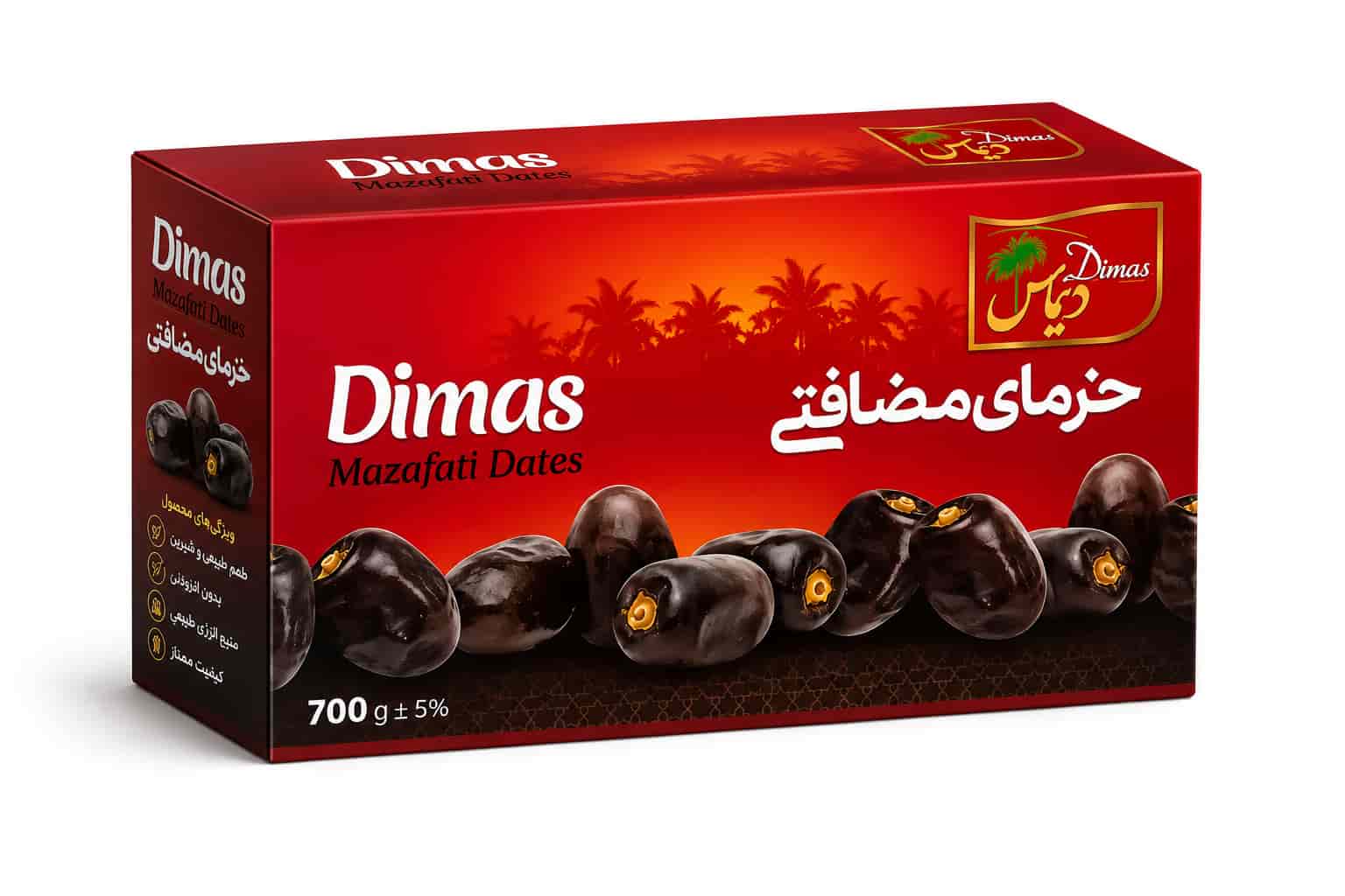 خرما مضافتی دیماس همراهی خوش‌طعم برای روزهای شما
